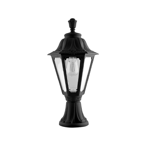 EUROLUX O453BFU FUMAGALLI MINILOT BLACK PILLAR LANTERN