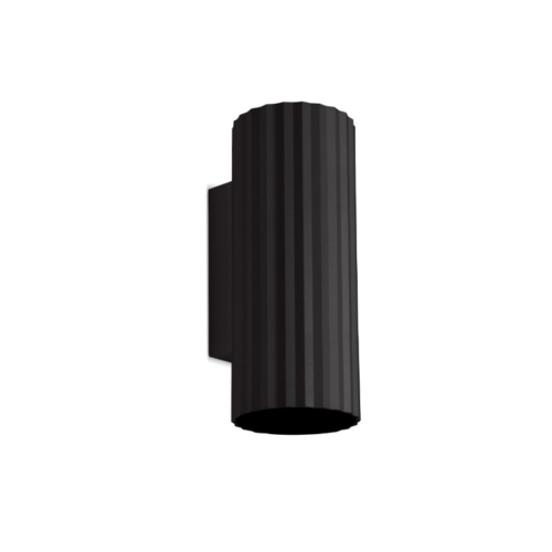 SPAZIO 4557.2.30 MATILDA UP AND DOWN BLACK WALL LIGHT