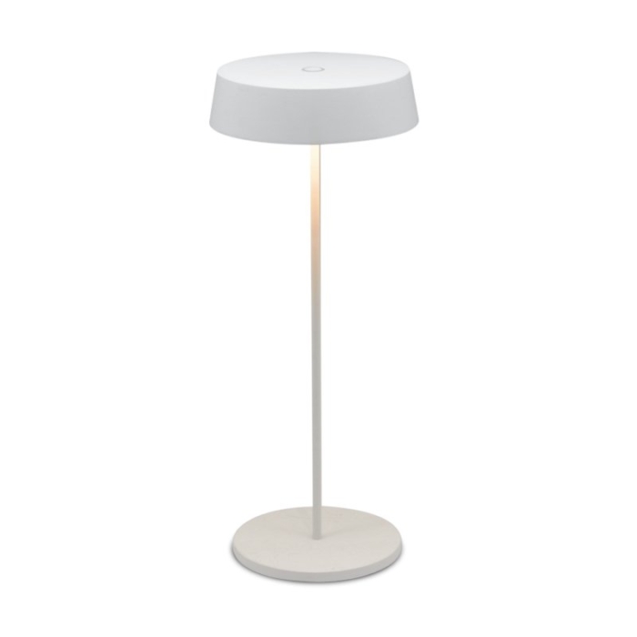 SPAZIO 4670.3031 SLENDER WHITE TABLE LAMP