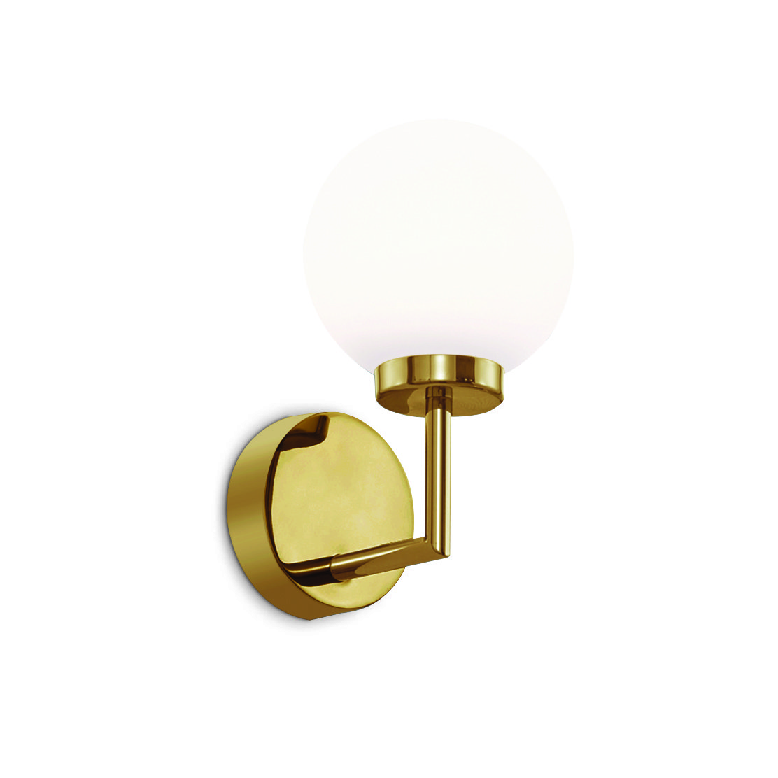 SPAZIO 5277 PEARL GOLD & OPAL WALL LIGHT