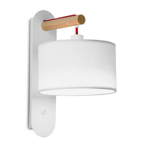 SPAZIO 5280.01.31 LANGHAM WHITE WALL LIGHT