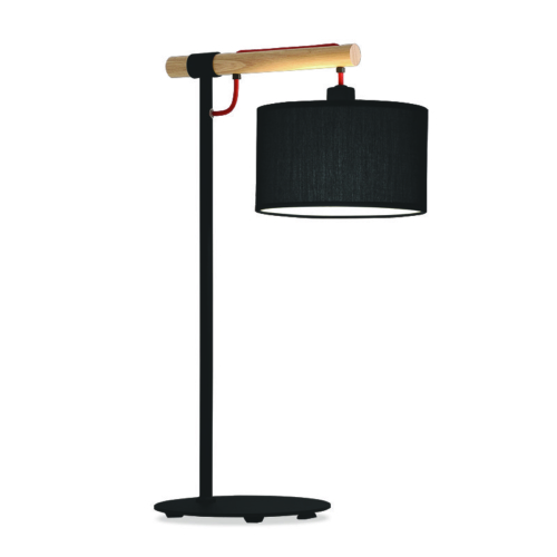 SPAZIO 5280.02.30 LANGHAM BLACK TABLE LAMP