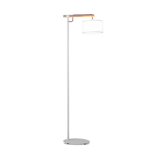 SPAZIO 5280.03.31 LANGHAM WHITE FLOOR LAMP