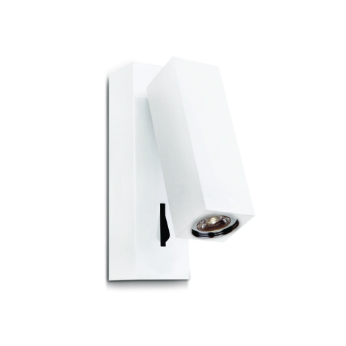 SPAZIO 8287/3031 PRIMA MATT WHITE WALL LIGHT