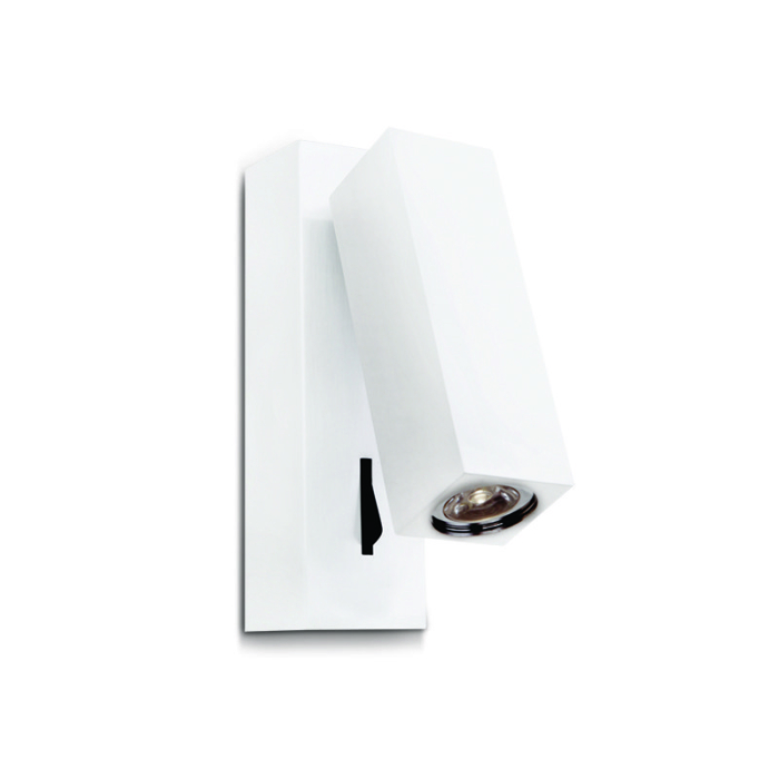 SPAZIO 8287/3031 PRIMA MATT WHITE WALL LIGHT