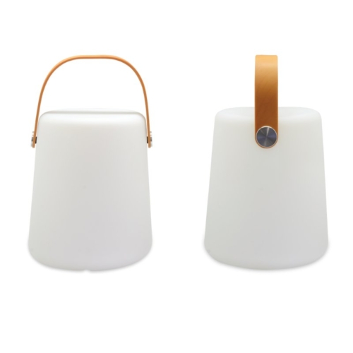 SPAZIO 8484.02 BONBON 2 WHITE TABLE LAMP