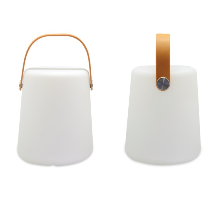 SPAZIO 8484.02 BONBON 2 WHITE TABLE LAMP