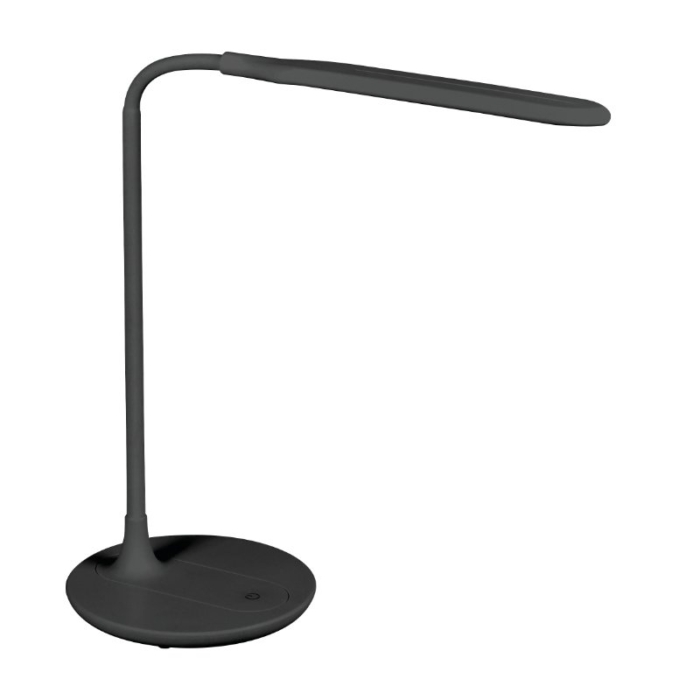 SPAZIO 8525.30.30 FLEX BLACK DESK LAMP