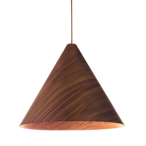 SPAZIO 8670.45.02 CONICA WALNUT PENDANT
