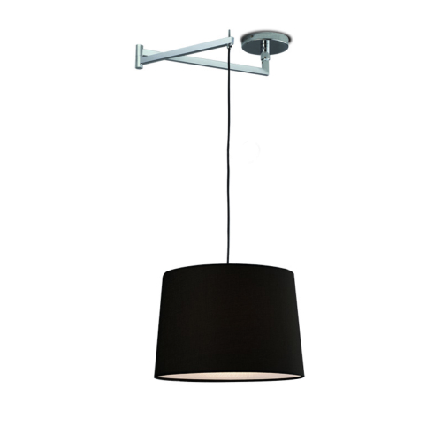 SPAZIO 8796.30 SWING BLACK PENDANT