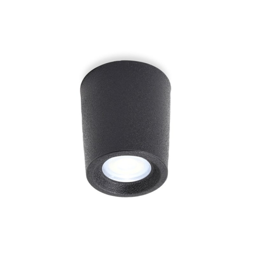 SPAZIO 1A9.000.000.AXZ1R LIVIA 60 BLACK WALL/CEILING LIGHT