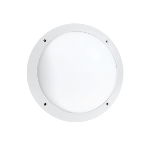 SPAZIO 1R3.000.000.WYE27 LUCIA WHITE BULKHEAD