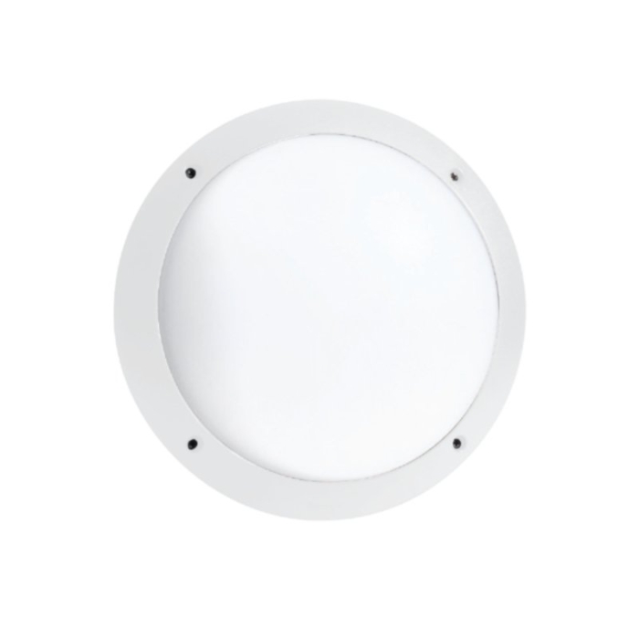 SPAZIO 1R3.000.000.WYE27 LUCIA WHITE BULKHEAD
