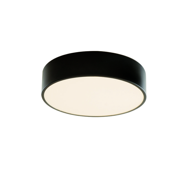 SPAZIO 8953.1.4030 ARIA ROUND 380MM 4000K BLACK CEILING LIGHT
