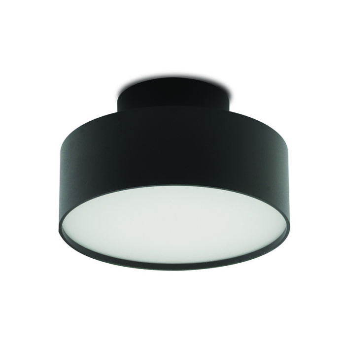 SPAZIO 8961.3030 CARACAL 140MM BLACK CEILING LIGHT