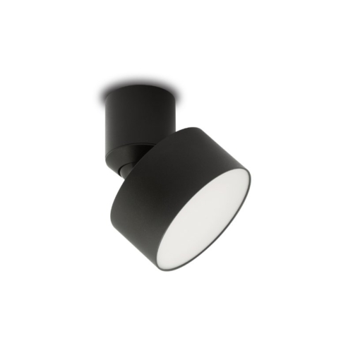SPAZIO 8964.3030 TIME & AGAIN 110MM BLACK CEILING LIGHT