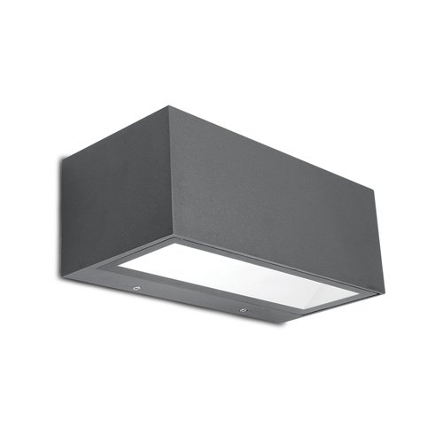 SPAZIO 4520.30.52 ZELDA 220MM ANTHRACITE DOWNFACE WALL LIGHT