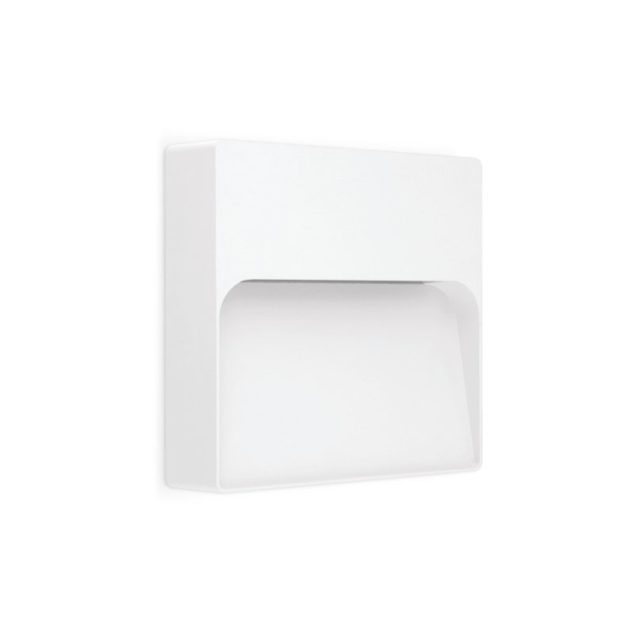 SPAZIO 4495.3.30.31 INTAKE SQUARE 3000K WHITE DOWNFACE WALL LIGHT