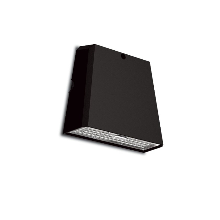SPAZIO 4516.3040.30 WALLPACK 30W BLACK DOWNFACE WALL LIGHT
