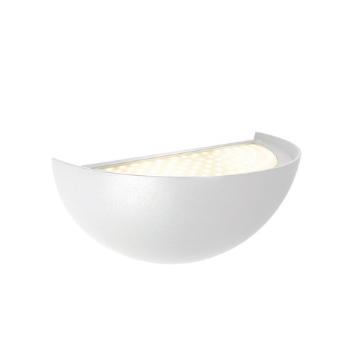 SPAZIO 4541.30.31 MOON 3000K WHITE WALL LIGHT