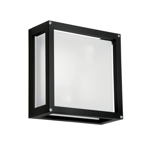 SPAZIO 4546.01.30 CUBE BLACK WALL LIGHT
