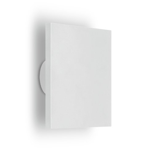SPAZIO 4547.2.4031 FOCAL SQUARE 4000K WHITE WALL LIGHT