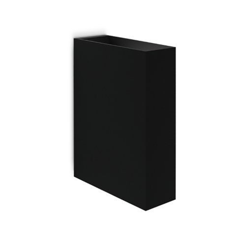 SPAZIO 4548.4030 RAZOR 4000K BLACK UP & DOWN WALL LIGHT