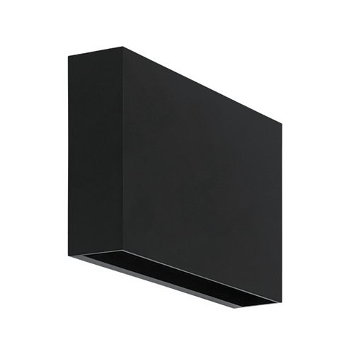SPAZIO 4549.1.4030 CAPRI 4000K BLACK UP & DOWN WALL LIGHT