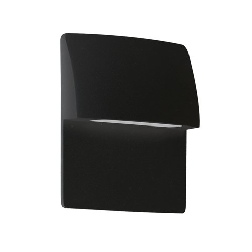 SPAZIO 2380.02.30.30 LUNA SQUARE BLACK FOOT LIGHT