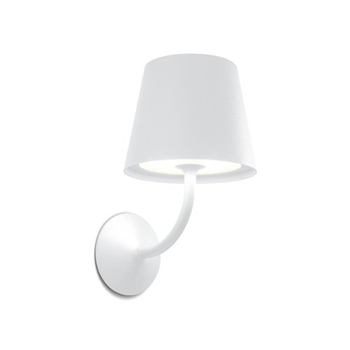 SPAZIO 4665.30.31 FLUTE WHITE WALL LIGHT