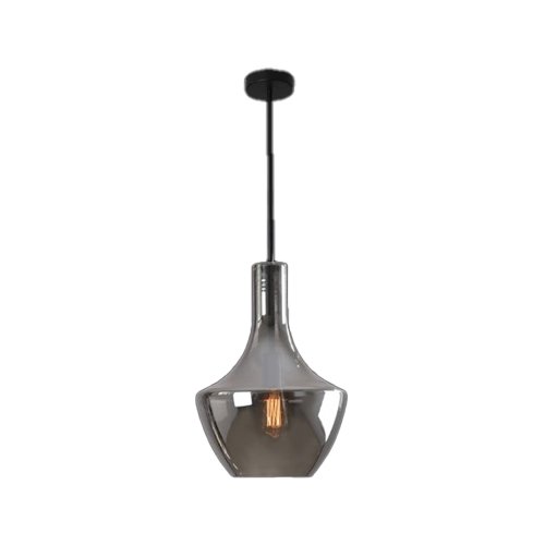 K-LIGHT CA-KLCH-336L/SM LARGE VASE SMOKED GLASS PENDANT