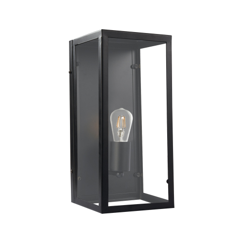 BRIGHT STAR WB712 BLACK WALL LANTERN