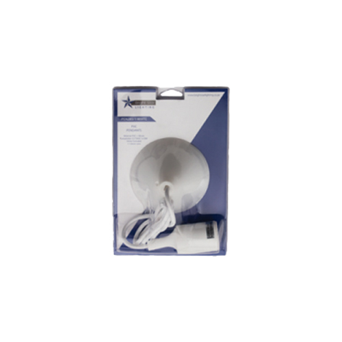 BRIGHT STAR PEN285/1 WHITE PENDANT