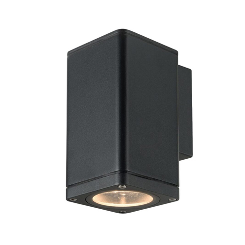 SYNERJI SYOK01BK KUBE BLACK UP OR DOWN FACING WALL LIGHT