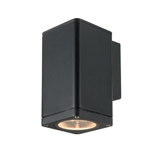SYNERJI SYOK01BK KUBE BLACK UP OR DOWN FACING WALL LIGHT