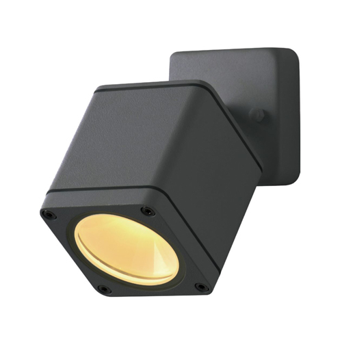 SYNERJI SYOK03GT KUBE GRAPHITE UP OR DOWN FACING WALL LIGHT