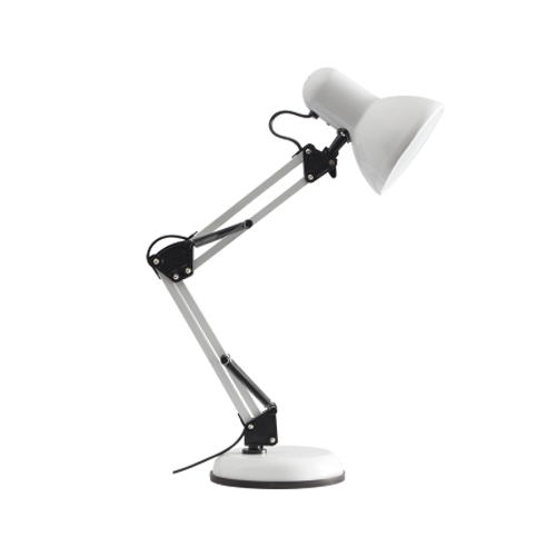 BRIGHT STAR TL053 WHITE DESK LAMP LITEGLO