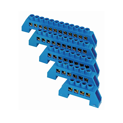 MCE BD8-12-8K 8 WAY INSULATED DIN RAIL NEUTRAL BAR