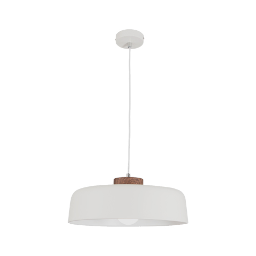 BRIGHT STAR PEN221/1 WHITE METAL PENDANT