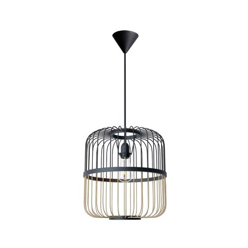 BRIGHT STAR PEN809 BLACK BAMBOO PENDANT