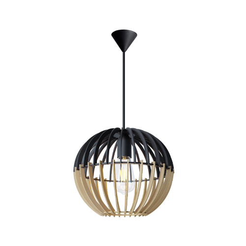 BRIGHT STAR PEN811 BLACK BAMBOO PENDANT