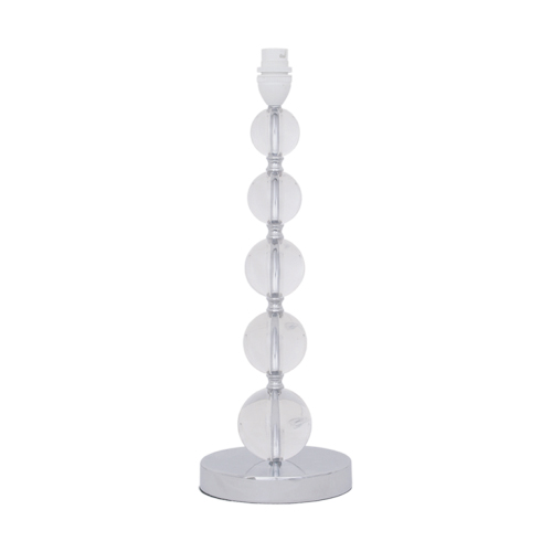 BRIGHT STAR BTL031 CHROME & ACRYLIC TABLE LAMP
