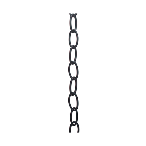 BRIGHT STAR BLACK CHAIN 4MM, PER METER