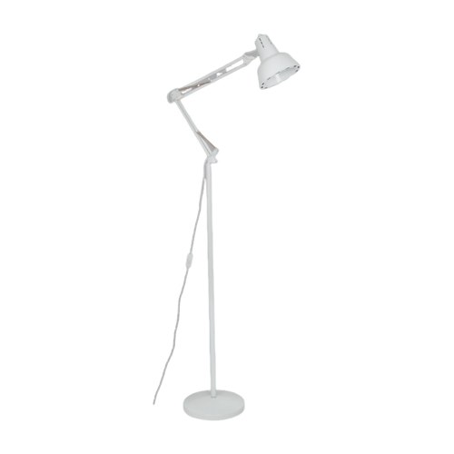 BRIGHT STAR SL086 WHITE METAL FLOOR LAMP