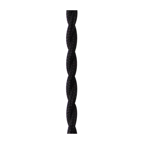 BRIGHT STAR WIRE012 BLACK CORD, PER METER