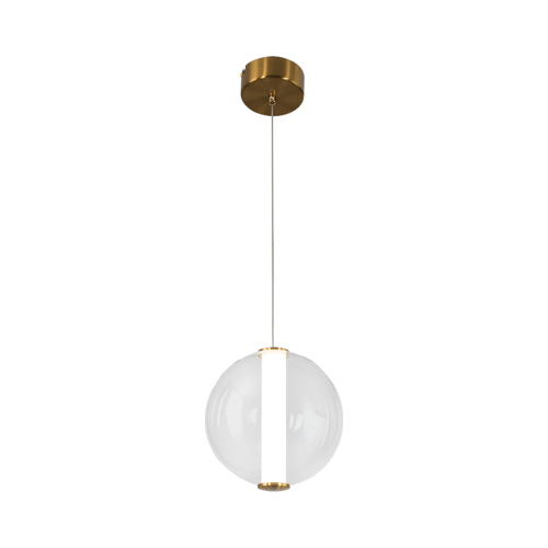 BRIGHT STAR PEN843 ANTIQUE BRASS PENDANT