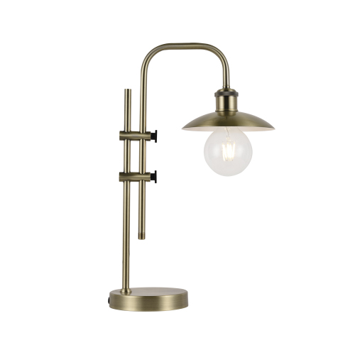 BRIGHT STAR TL673 ANTIQUE BRASS TABLE LAMP