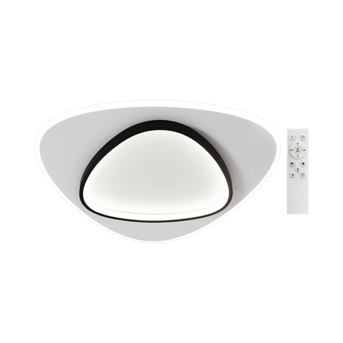 BRIGHT STAR CF279 BLACK & WHITE LED CEILING LIGHT + REMOTE