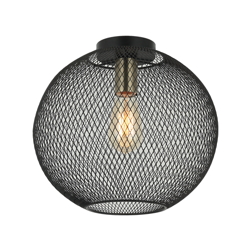 BRIGHT STAR CF339 BLACK & BRASS CEILING LIGHT