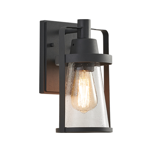BRIGHT STAR L528 BLACK WALL LANTERN